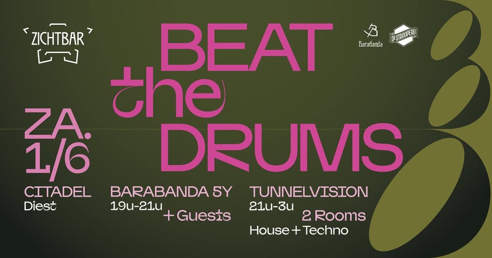 Beat the Drums event poster
